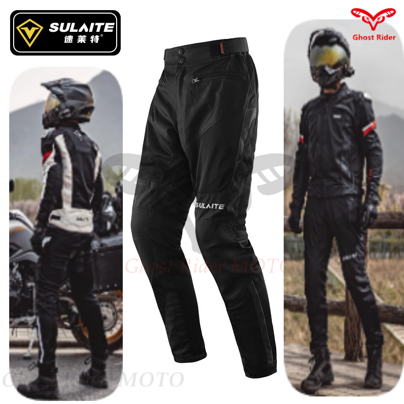 Motorcycle Gear Women Pants - Motorcycle summer riding pants men women