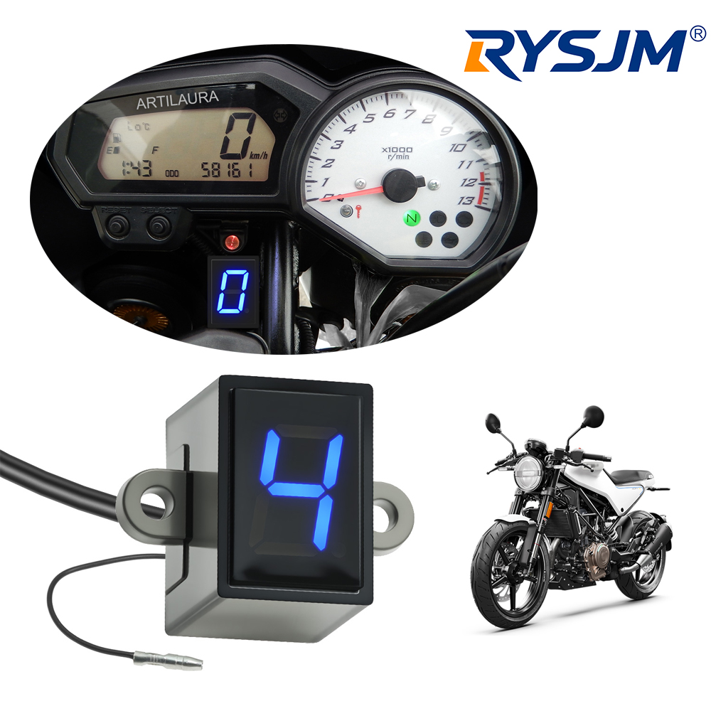 Motorcycle Gear Indicator - Super 6 Speed Display Universal Motorcycle