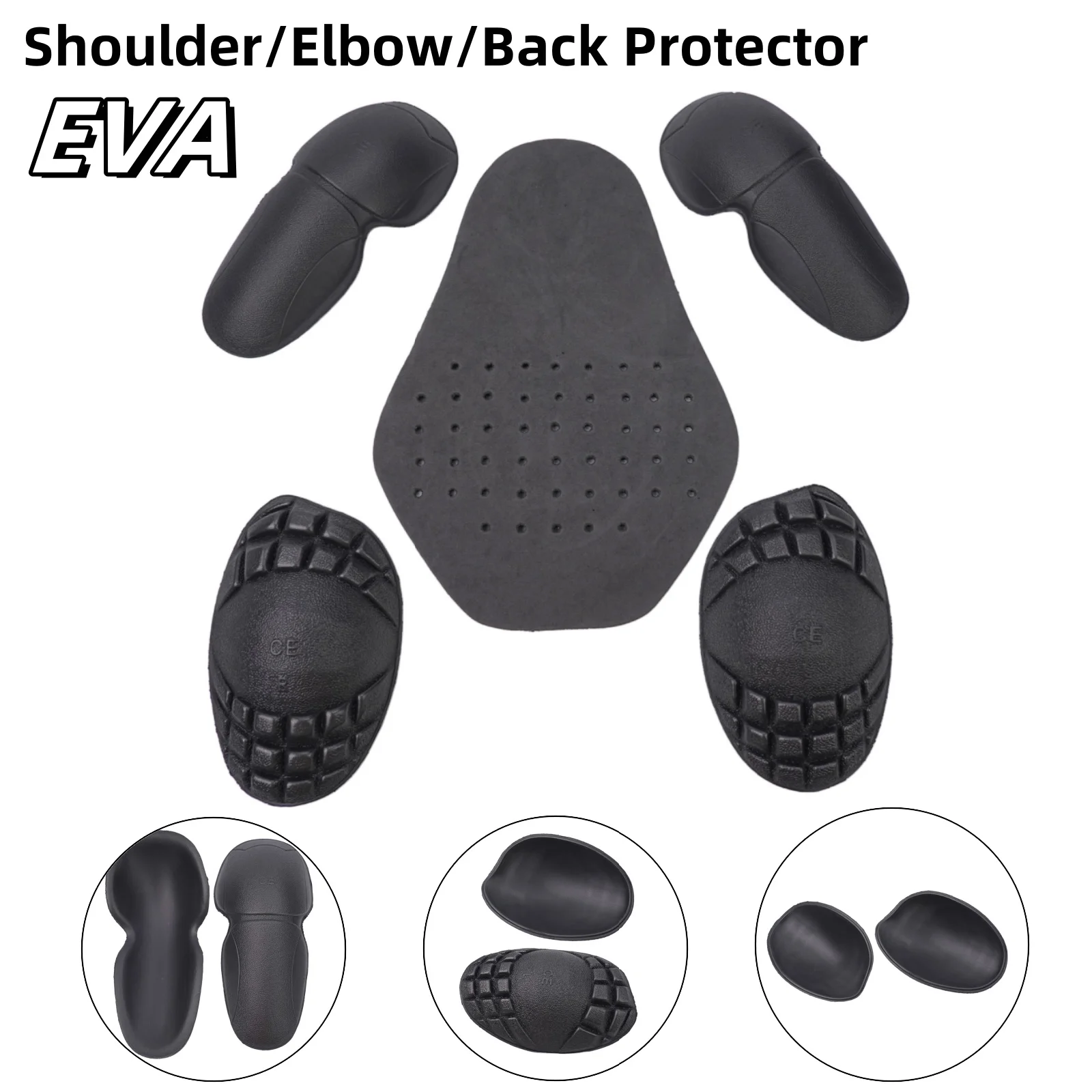 Motorcycle Gear Sale - 5Pcs/Set Motorcycle Shoulder Protector Elbow Protector