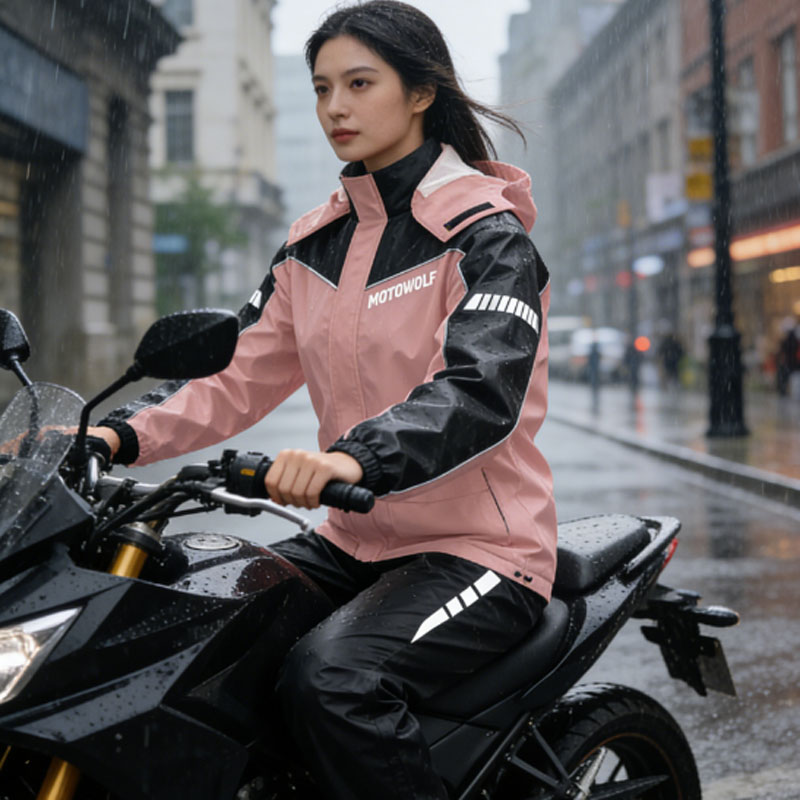 Motorcycle Rain Suit - Split Motorcycle Raincoat Suit Men Women