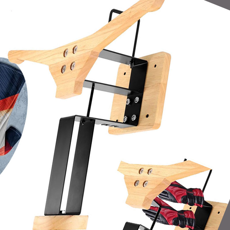 Wood Motorcycle Helmet Holder  - Motorcycle Gear Holder recension och pris