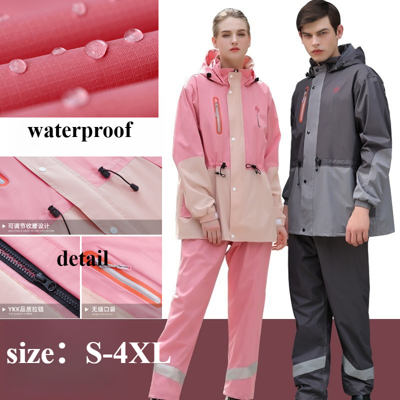 Motorcycle Rider Raincoat Set  - Motorcycle Rain Suit recension och pris