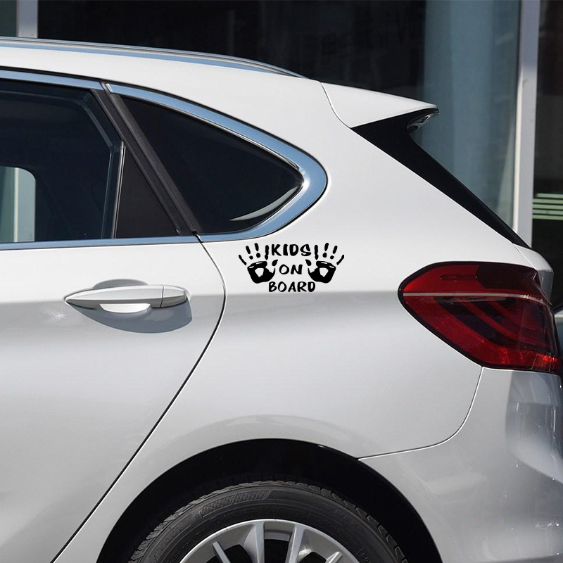 3D Car Sticker KIDS ON BOARD C - Motorcycle Gear Up recension och pris