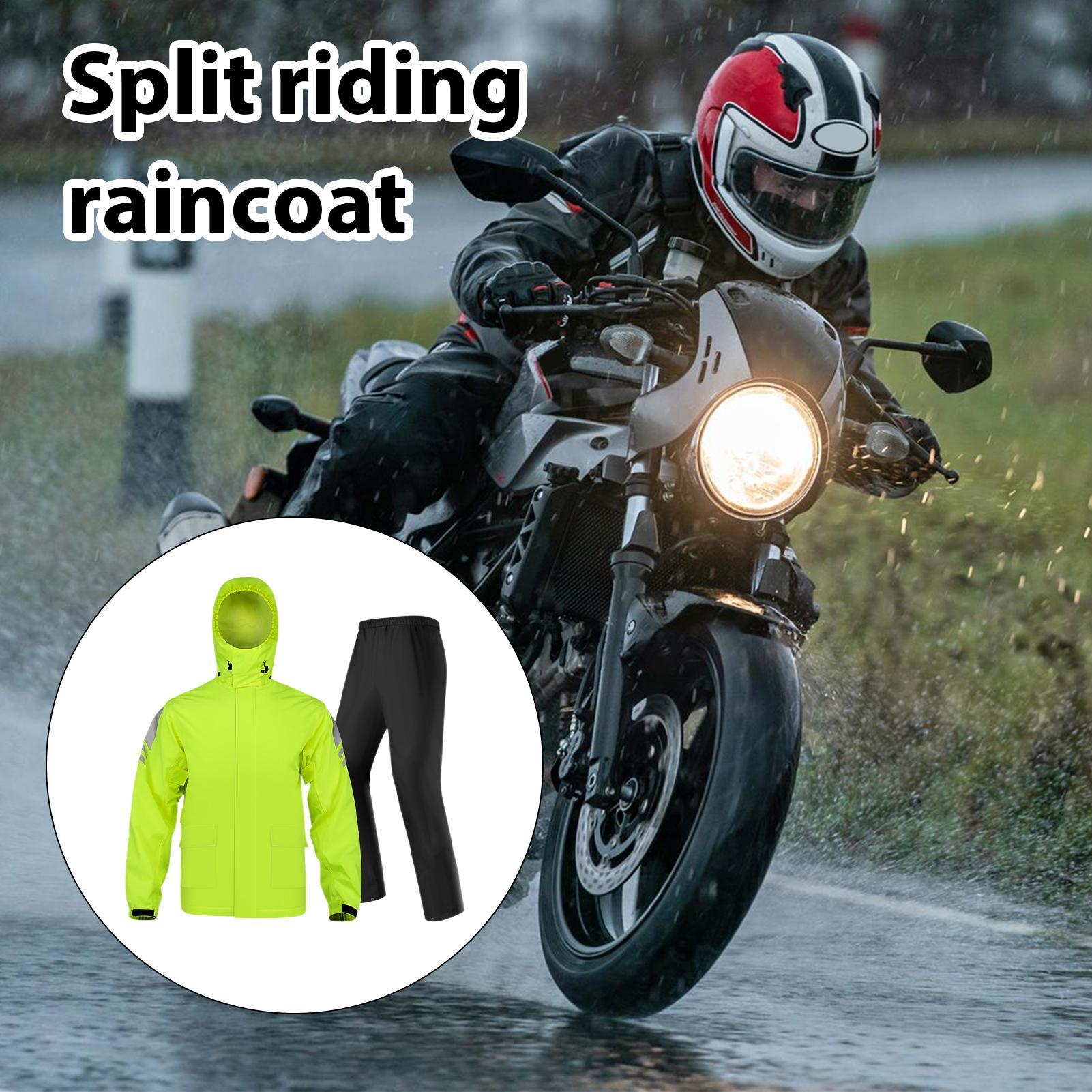 Waterproof Rain Suits for Men  - Motorcycle Rain Suit recension och pris