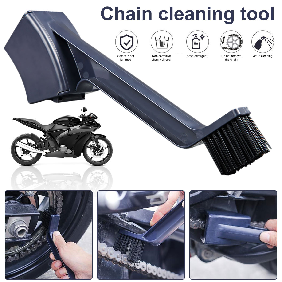 Motorcycle Bike Chain Cleaner  - Motorcycle Gear Up recension och pris