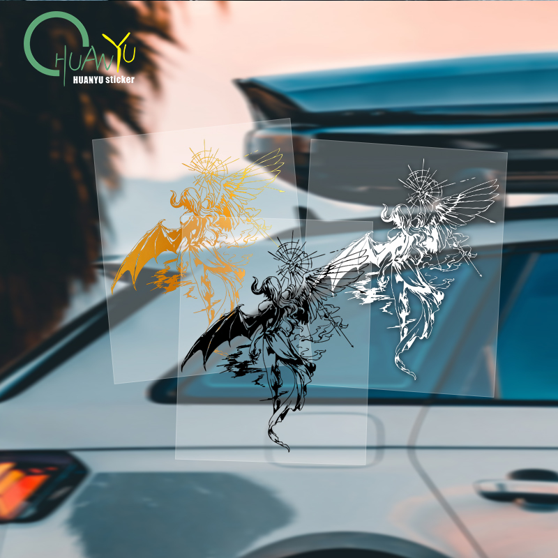 Demon Bat Wing Car Sticker, Da - Motorcycle Gear Up recension och pris