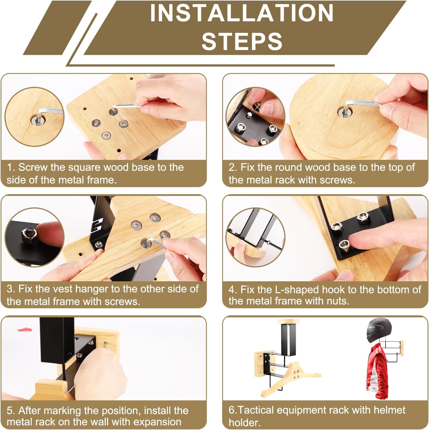 ​Motorcycle Helmet Holder Wall - Motorcycle Gear Holder recension och pris