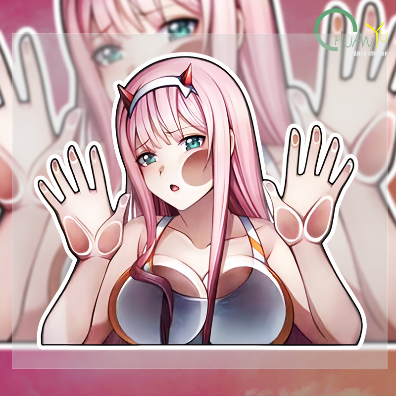 Zero Two Windows Car Stickers  - Motorcycle Gear Up recension och pris