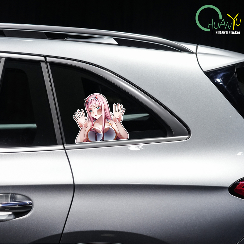 Zero Two Windows Car Stickers  - Motorcycle Gear Up recension och pris