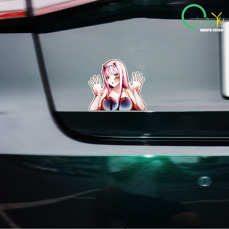Zero Two Windows Car Stickers  - Motorcycle Gear Up recension och pris