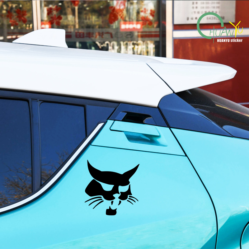 for Bobcat Head Silhouette Car - Motorcycle Gear Up recension och pris