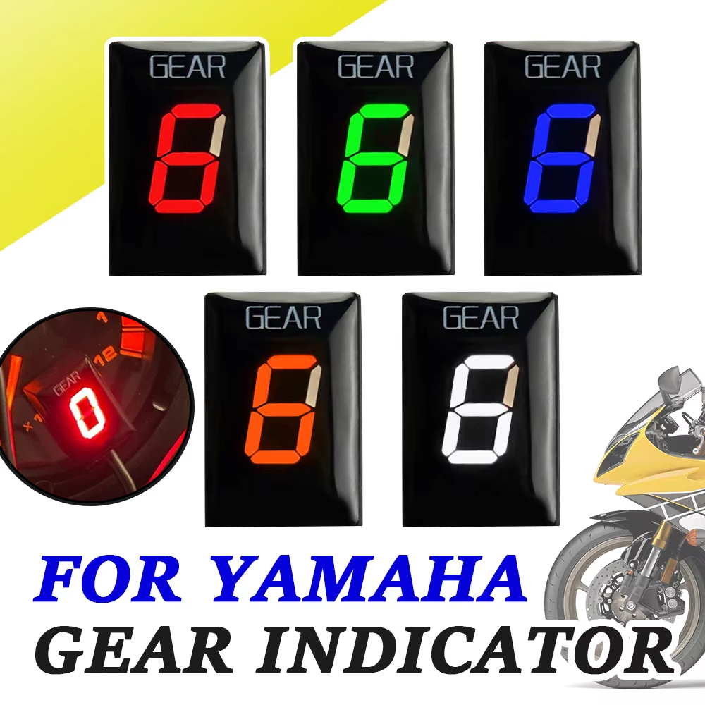 For YAMAHA YZF-R1 YZFR1 YZF-R6 - Motorcycle Gear Indicator recension och pris
