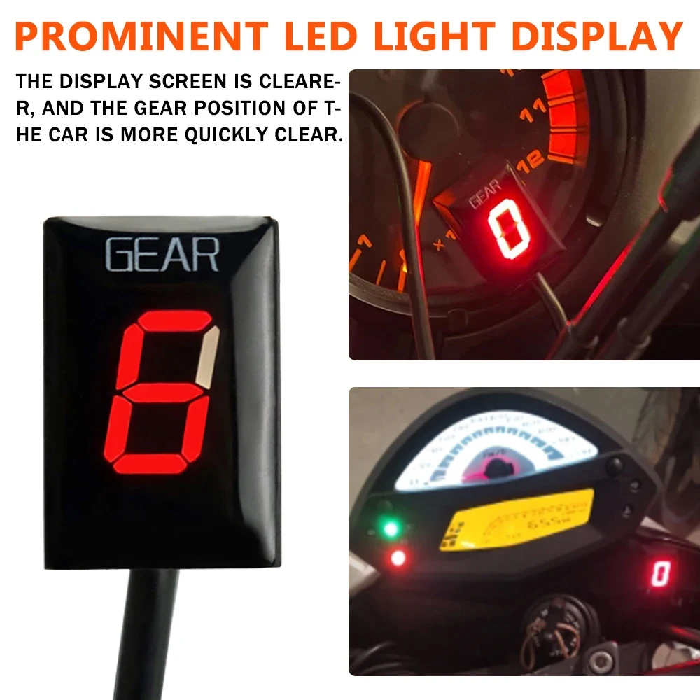 For YAMAHA YZF-R1 YZFR1 YZF-R6 - Motorcycle Gear Indicator recension och pris
