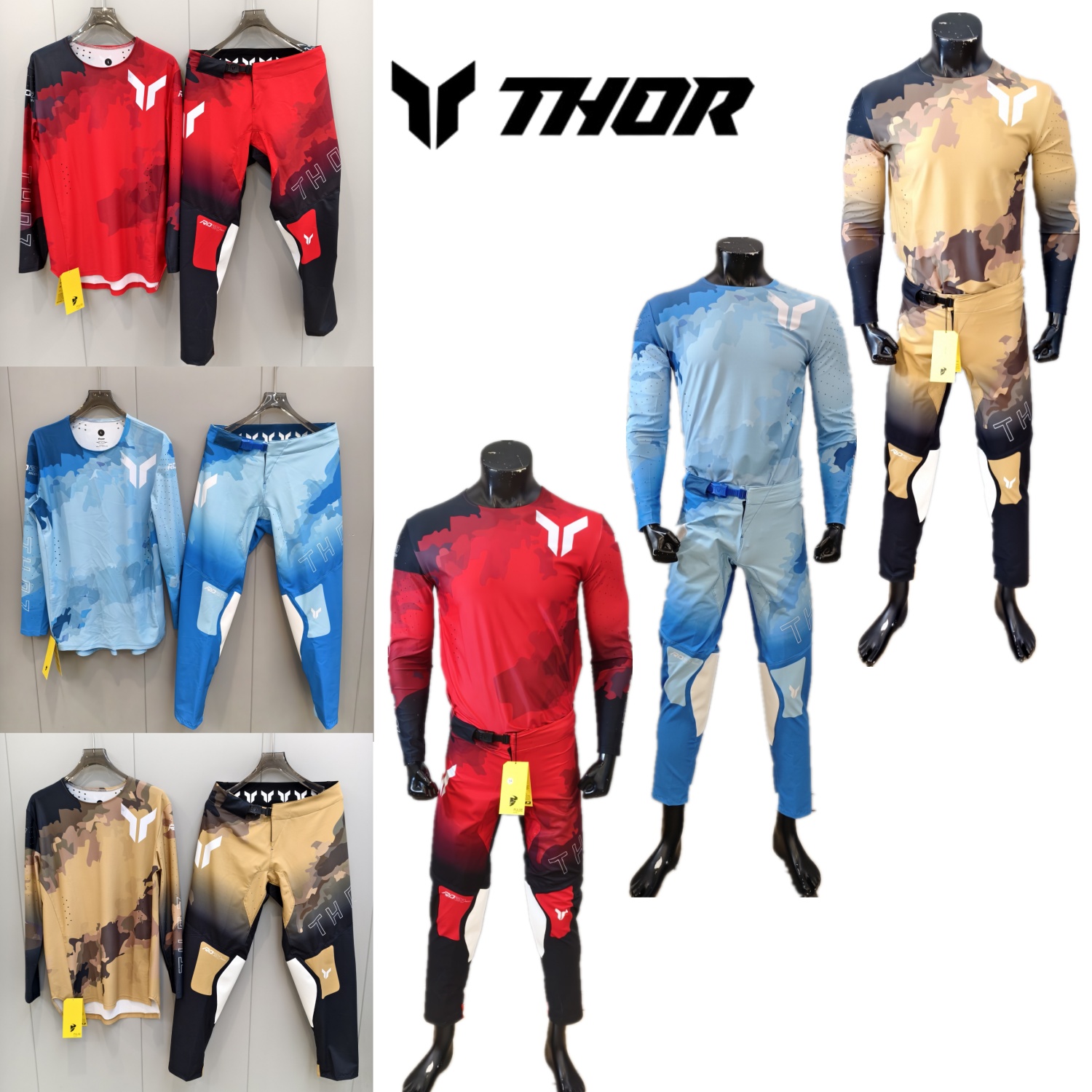 THOR Motocross Gear Set MX Off - Motorcycle Gear Sale recension och pris